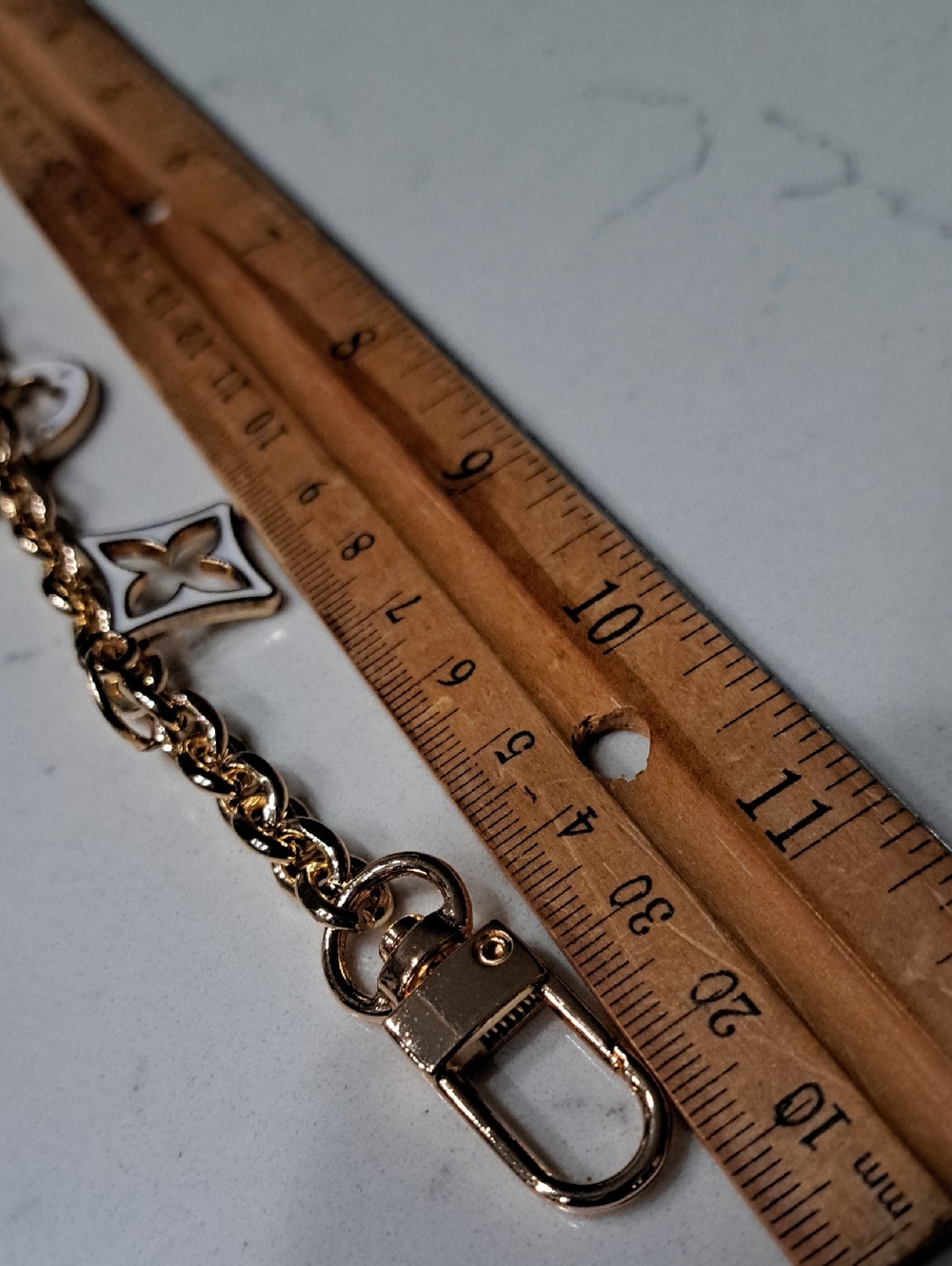 L.V.Style Lg Purse Charm - Picture 3 of 3